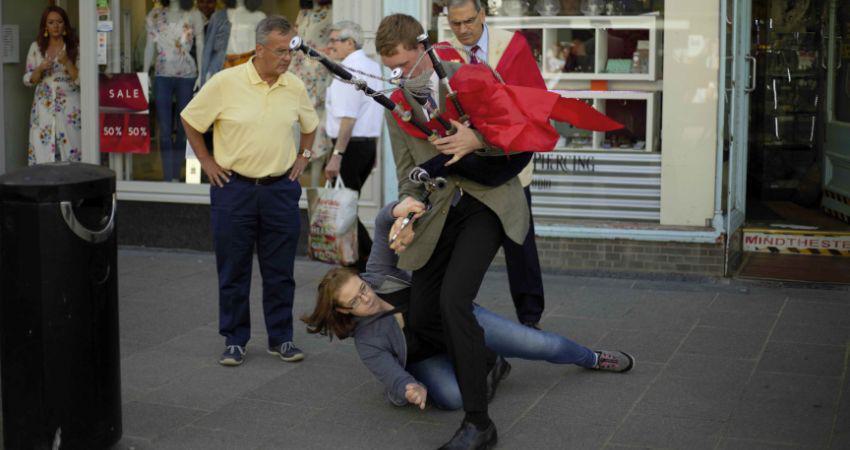 Liberal attacks TFP bagpipes