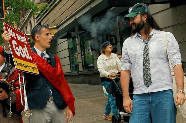 Regurgitated Blasphemous Movie DOGMA Prompts Protest in New York