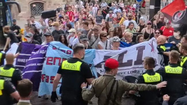 Brutal Attack on Pro-Life Rally Injures 12 Police Officers