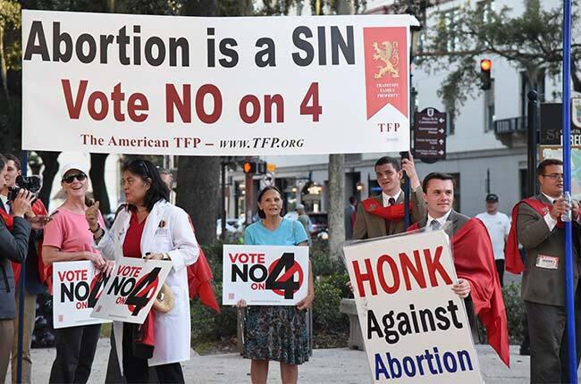 Pro-Life Tour against Amendment 4 in Florida Gets Results