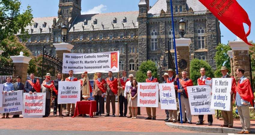 Catholics Protest Fr. James Martin’s Latest Pro-LGBT Push